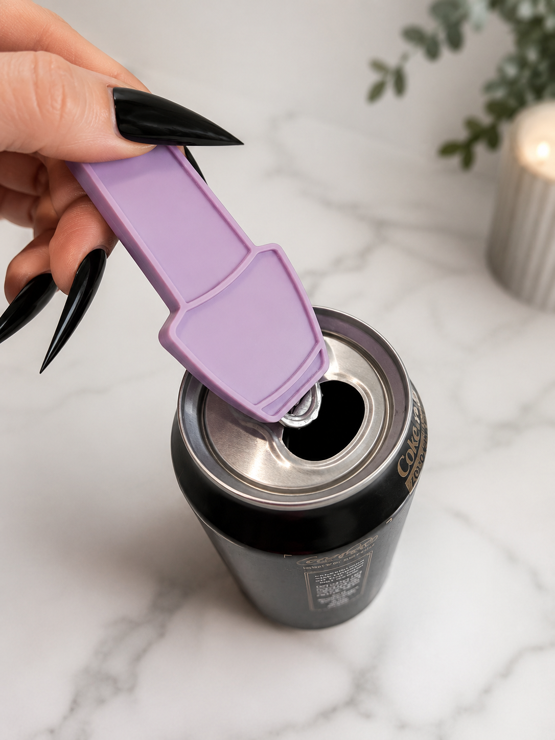 Nail Polish Bottle Can Opener | Protect Long Acrylic & Gel Nails